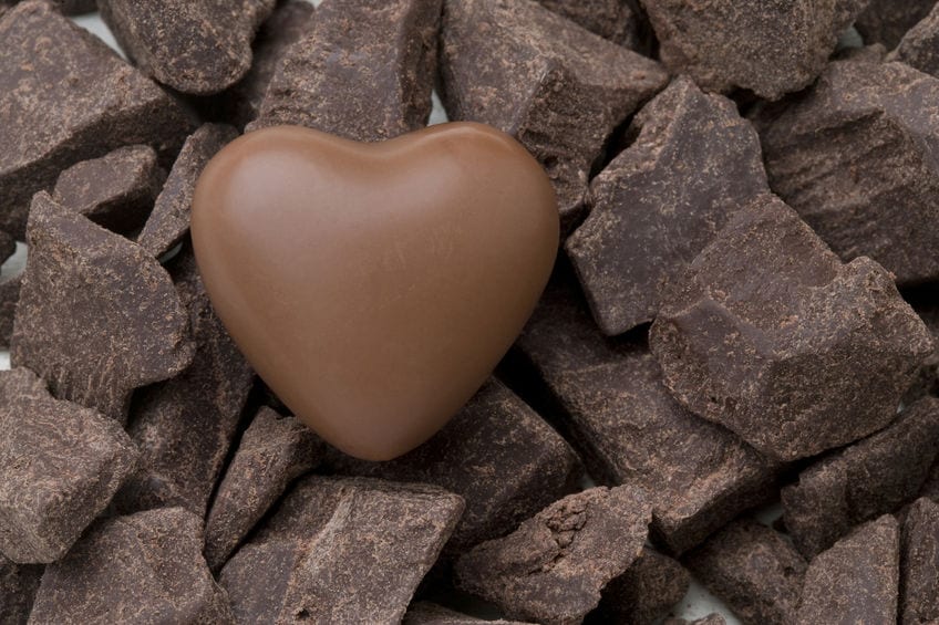 valentine day chocolate